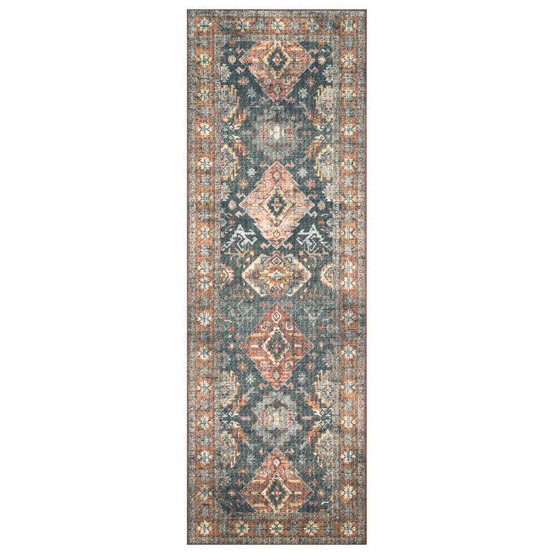 Loloi II Skye Sea/Rust Power Loomed Rug