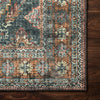 Loloi II Skye Sea/Rust Power Loomed Rug