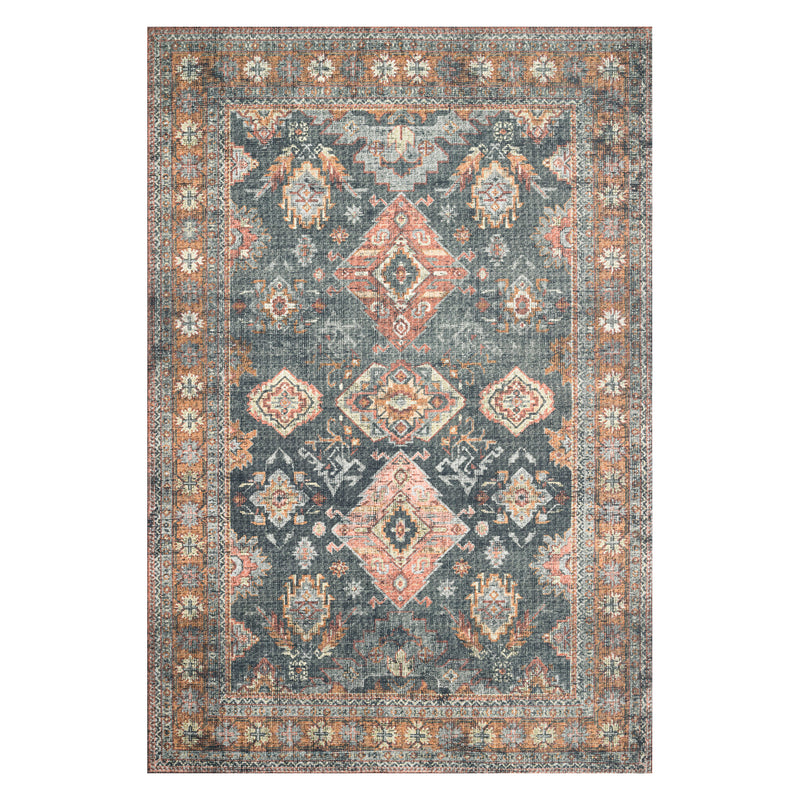 Loloi II Skye Sea/Rust Power Loomed Rug