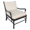 Noir Kevin Hand Rubbed Black Chair