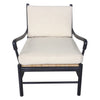 Noir Kevin Hand Rubbed Black Chair