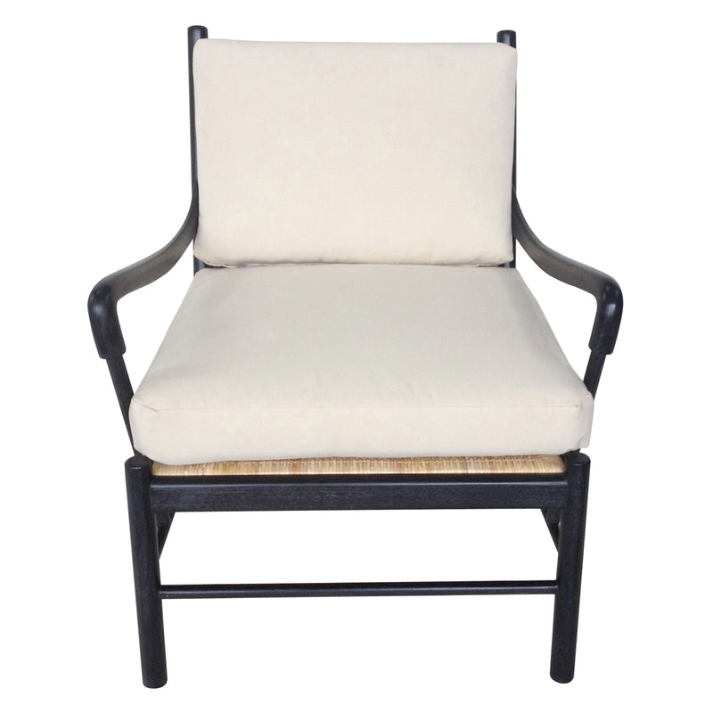 Noir Kevin Hand Rubbed Black Chair