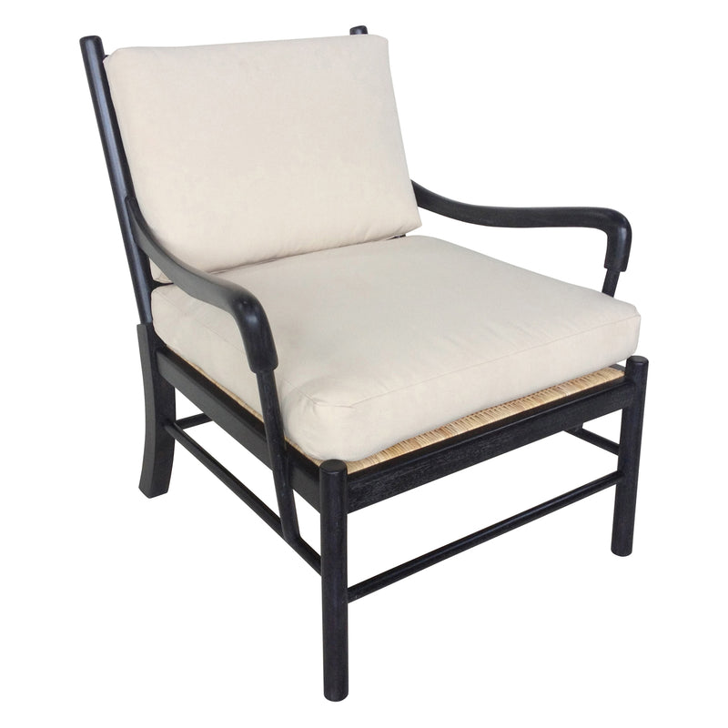 Noir Kevin Hand Rubbed Black Chair