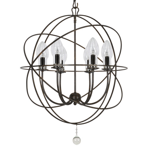 Crystorama Solaris 9326 6-Light Outdoor Chandelier