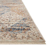 Loloi II Sorrento Ivory/Multi Power Loomed Rug