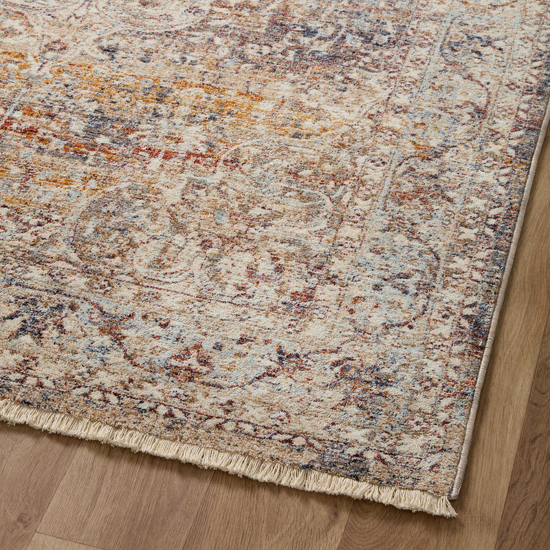 Loloi II Sorrento Natural/Multi Power Loomed Rug