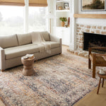 Loloi II Sorrento Natural/Multi Power Loomed Rug