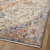 Loloi II Sorrento Ivory/Fiesta Power Loomed Rug