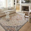 Loloi II Sorrento Ivory/Fiesta Power Loomed Rug