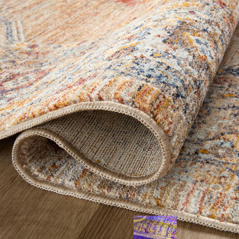 Loloi II Sorrento Multi/Sunset Power Loomed Rug