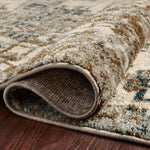 Loloi II Spirit Pewter/Olive Power Loomed Rug