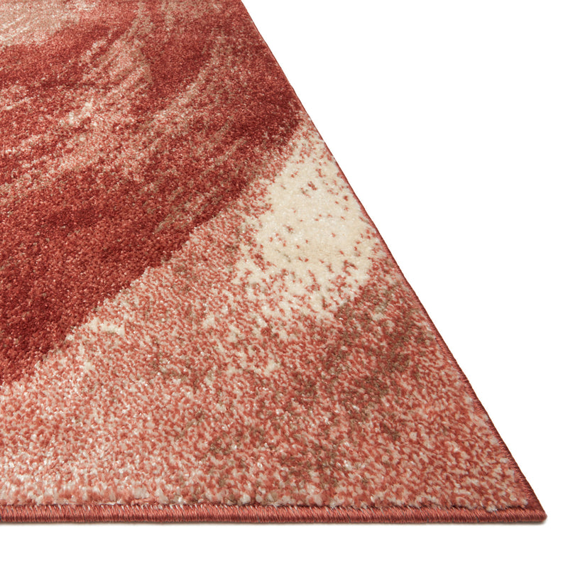 Loloi II Spirit Rose/Spice Power Loomed Rug