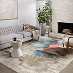 Loloi II Spirit Stone/Multi Power Loomed Rug