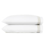 Peacock Alley Soprano Trim Sateen Pillowcase Set