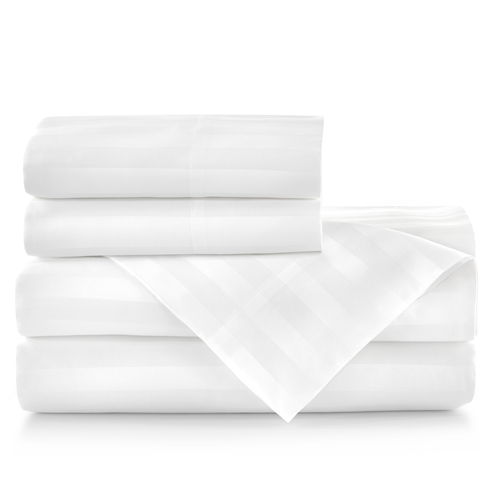 Peacock Alley Soprano Stripe Sateen Sheet Set