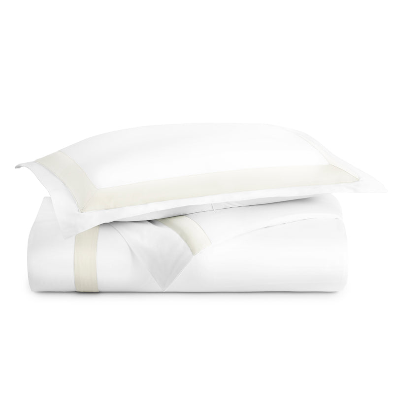 Peacock Alley Soprano Trim Sateen Duvet Cover