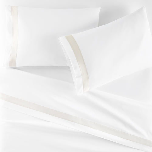 Peacock Alley Soprano Trim Sateen Pillowcase Set