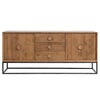 Redford House Spencer 3 Drawer Entertainment Console