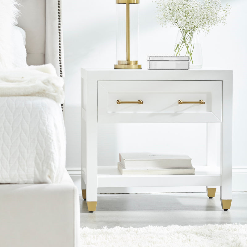 Stella 1-Drawer Nightstand