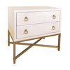 Strand Shagreen 2-Drawer Nightstand