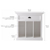 Beckton Divider Grand Bedside Table