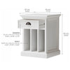 Beckton Divider Bedside Table