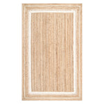 Haley Border Jute Flatweave Rug