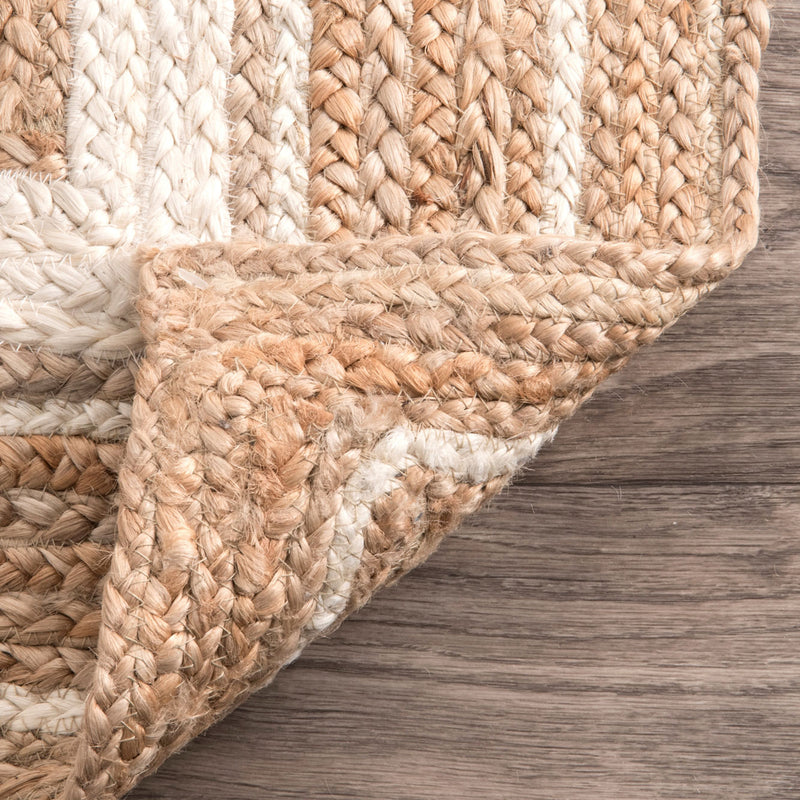 Haley Border Jute Flatweave Rug