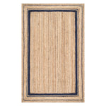 Haley Border Jute Flatweave Rug