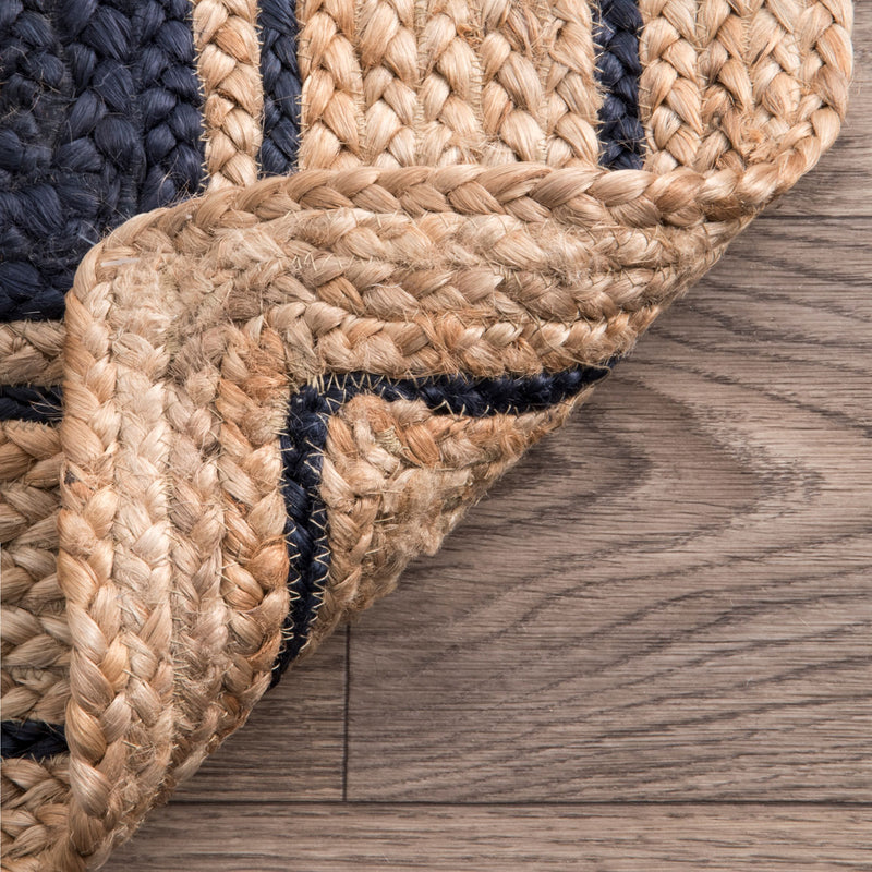 Haley Border Jute Flatweave Rug