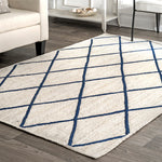 Trellis Jute Hand Woven Rug