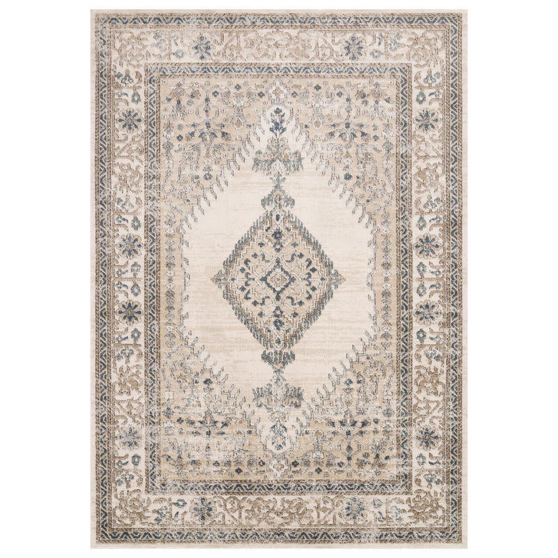 Loloi II Teagan Oatmeal/Ivory Power Loomed Rug