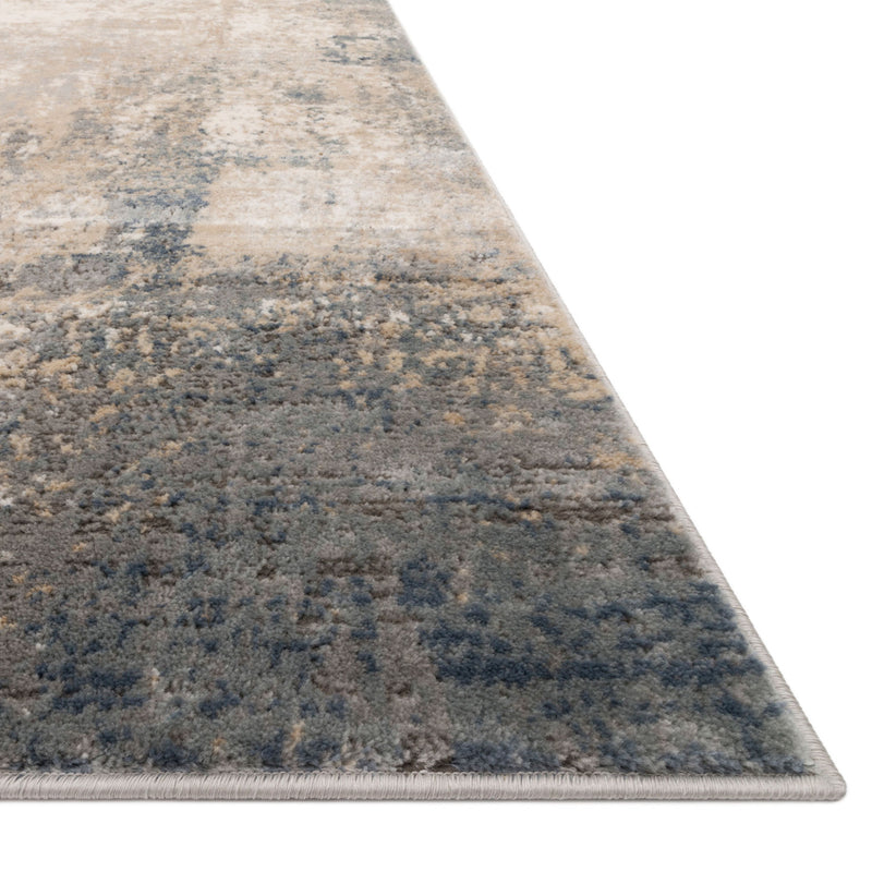 Loloi II Teagan Ivory/Mist Power Loomed Rug