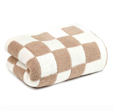 Kashwere Check Throw Blanket