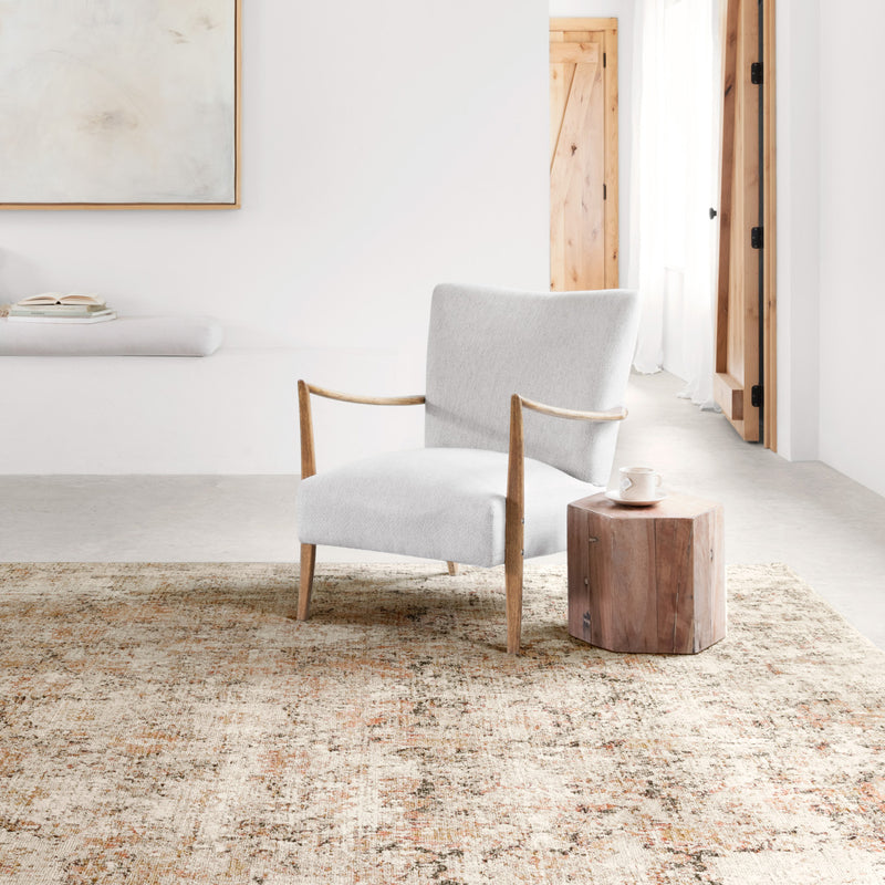 Loloi Theia Taupe/Gold Power Loomed Rug