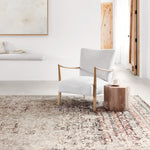 Loloi Theia Taupe/Brick Power Loomed Rug