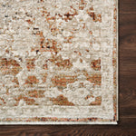 Loloi Theia Natural/Rust Power Loomed Rug