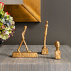 Villa and House Three Forms Statue Set Of 3