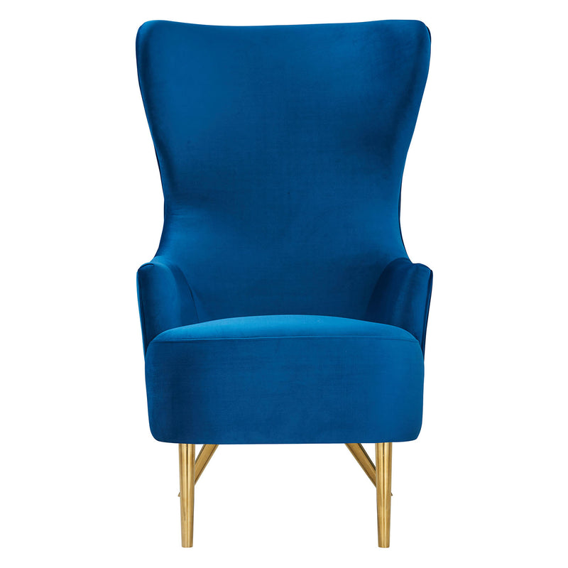 TOV Furniture Julia Velvet Wingback Chair