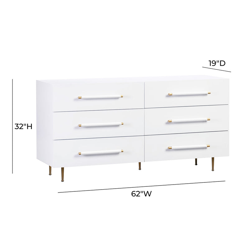 TOV Furniture Trident 6 Drawer Dresser