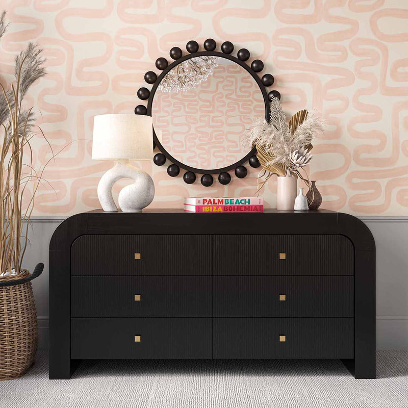 TOV Furniture Hump 6 Drawer Dresser