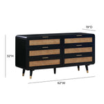 TOV Furniture Christine 6 Drawer Dresser