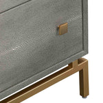 TOV Furniture Pesce Shagreen 6 Drawer Dresser