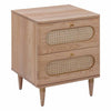 TOV Furniture Carmen Cane Nightstand