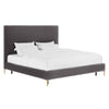 TOV Furniture Delilah Textured Velvet Bed