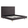 TOV Furniture Delilah Textured Velvet Bed