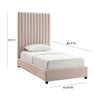 TOV Furniture Arabelle Velvet Bed