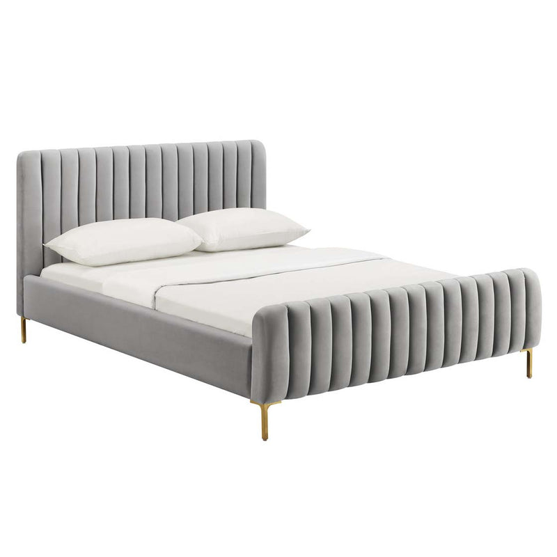 TOV Furniture Angela Velvet Bed