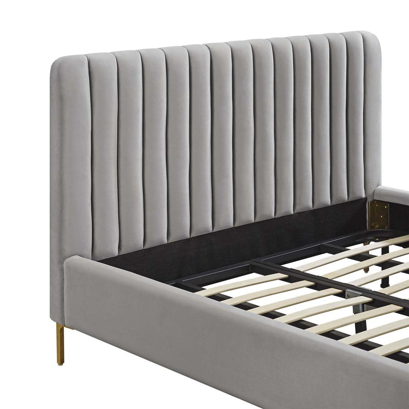 TOV Furniture Angela Velvet Bed