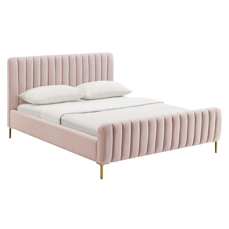 TOV Furniture Angela Velvet Bed